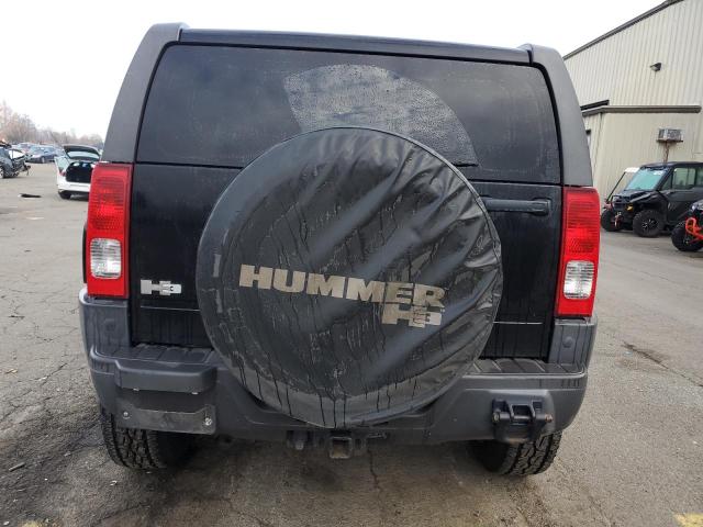 5GTEN13E988196224 - 2008 HUMMER H3 BLACK photo 6