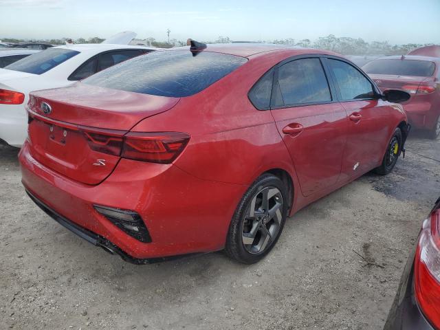 3KPF34AD2KE027639 - 2019 KIA FORTE GT LINE RED photo 3