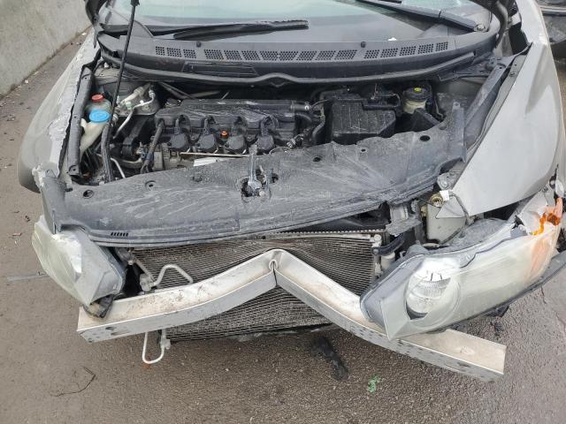 2HGFA16588H316156 - 2008 HONDA CIVIC LX GRAY photo 11