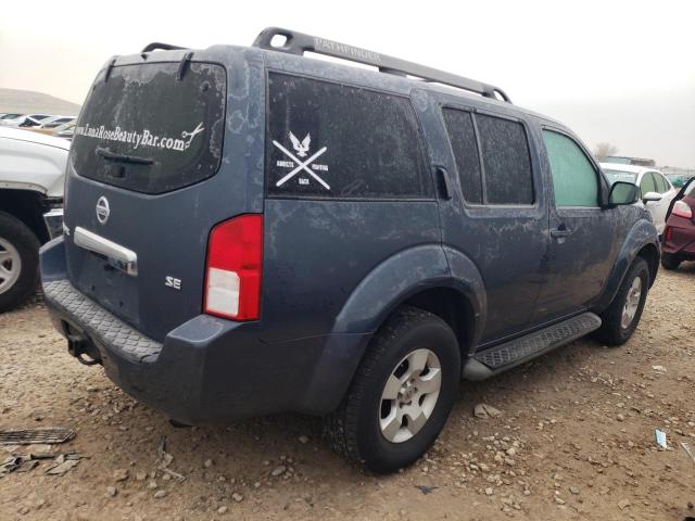 5N1AR18W25C734116 - 2005 NISSAN PATHFINDER LE BLUE photo 3