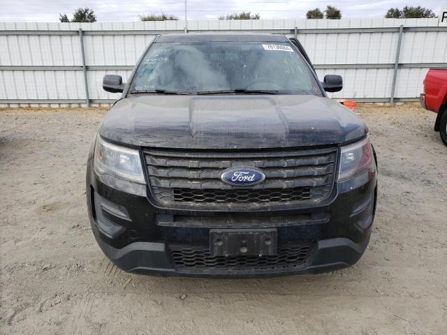 1FM5K8AR8HGD06728 - 2017 FORD EXPLORER POLICE INTERCEPTOR BLACK photo 5