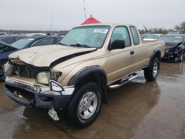 5TESN92N51Z845774 - 2001 TOYOTA TACOMA XTRACAB PRERUNNER GOLD photo 1