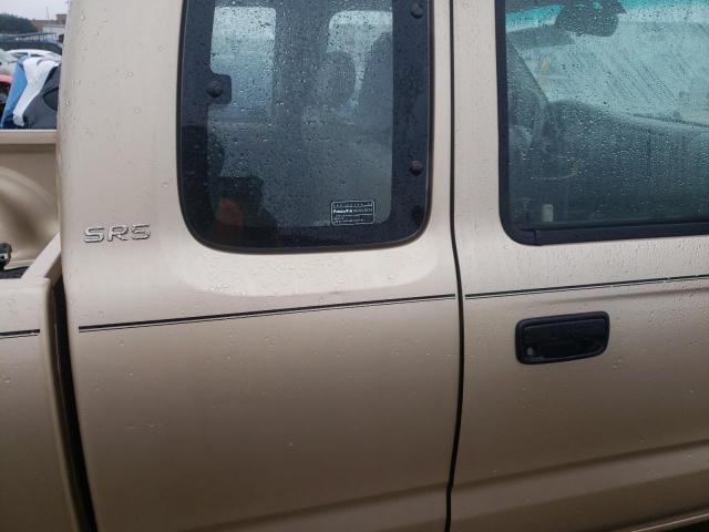 5TESN92N51Z845774 - 2001 TOYOTA TACOMA XTRACAB PRERUNNER ოქროსფერი ფოტო 10