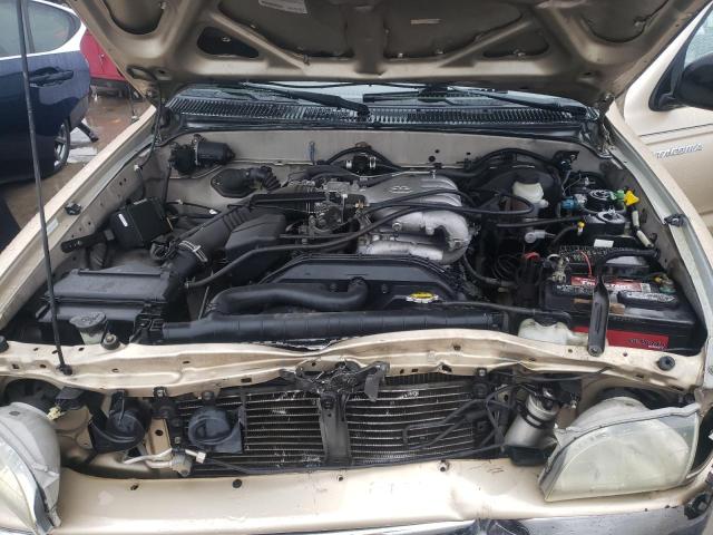 5TESN92N51Z845774 - 2001 TOYOTA TACOMA XTRACAB PRERUNNER ოქროსფერი ფოტო 11