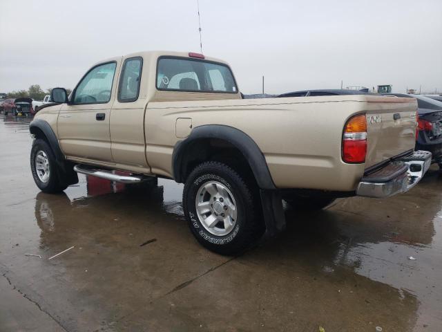 5TESN92N51Z845774 - 2001 TOYOTA TACOMA XTRACAB PRERUNNER ოქროსფერი ფოტო 2