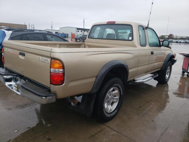 5TESN92N51Z845774 - 2001 TOYOTA TACOMA XTRACAB PRERUNNER ოქროსფერი ფოტო 3