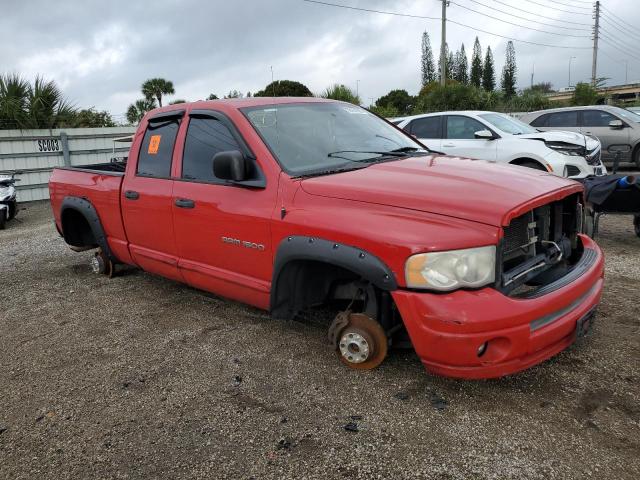 1D7HU18D85S268137 - 2005 DODGE RAM 1500 ST RED photo 4