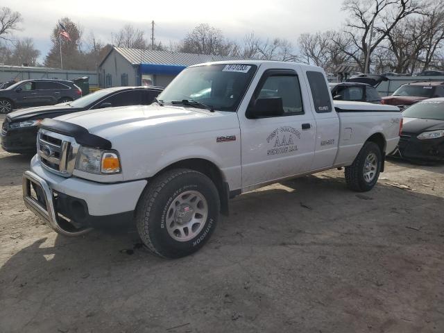 1FTLR4FE7BPB09790 - 2011 FORD RANGER SUPER CAB WHITE photo 1