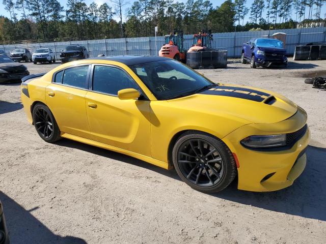 2C3CDXGJ3HH545789 - 2017 DODGE CHARGER R/T 392 YELLOW photo 4