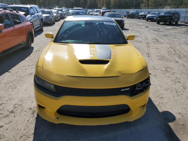 2C3CDXGJ3HH545789 - 2017 DODGE CHARGER R/T 392 YELLOW photo 5