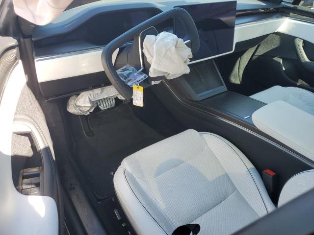 5YJSA1E63NF472341 - 2022 TESLA MODEL S BLUE photo 8