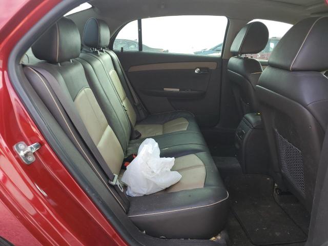 1G1ZE5E00CF296632 - 2012 CHEVROLET MALIBU LTZ წითელი ფოტო 10