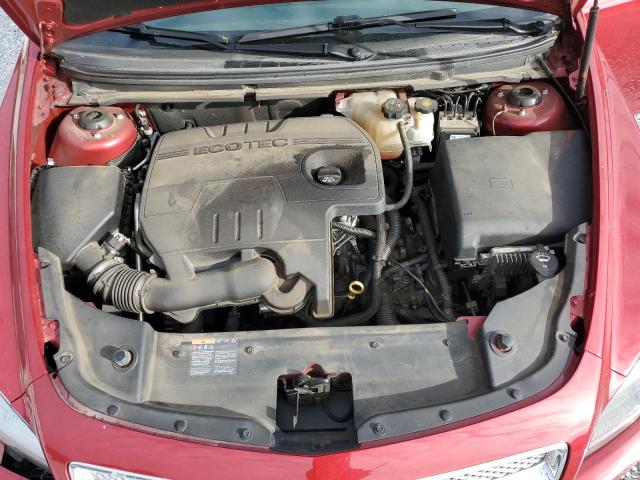 1G1ZE5E00CF296632 - 2012 CHEVROLET MALIBU LTZ წითელი ფოტო 11