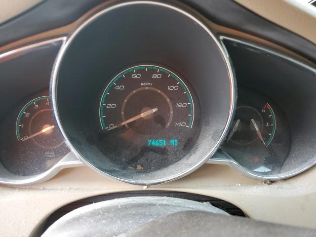 1G1ZE5E00CF296632 - 2012 CHEVROLET MALIBU LTZ წითელი ფოტო 9