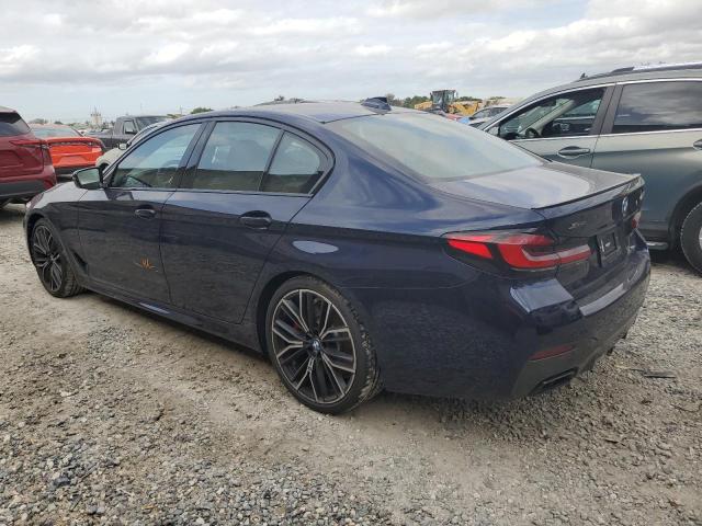 WBA13BK03PCM28865 - 2023 BMW M550XI BLUE photo 2