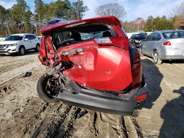 JTMZFREVXFJ055184 - 2015 TOYOTA RAV4 LE RED photo 6