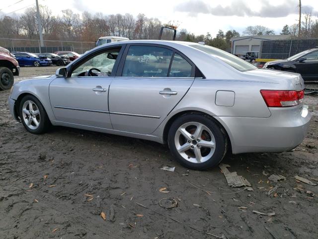 5NPEU46F68H299537 - 2008 HYUNDAI SONATA SE SILVER photo 2