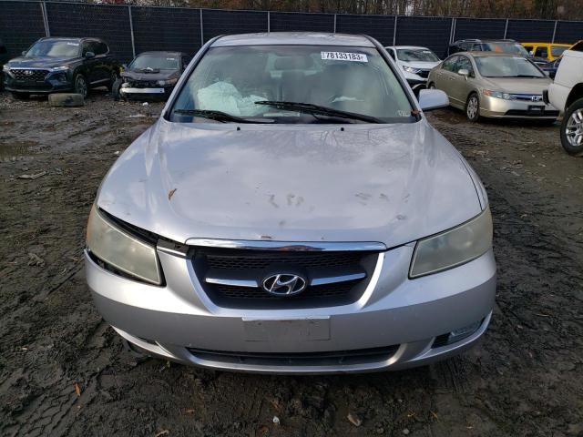 5NPEU46F68H299537 - 2008 HYUNDAI SONATA SE SILVER photo 5