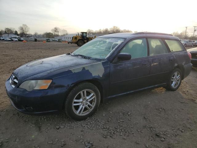 4S3BP616X57348624 - 2005 SUBARU LEGACY 2.5I BLUE photo 1