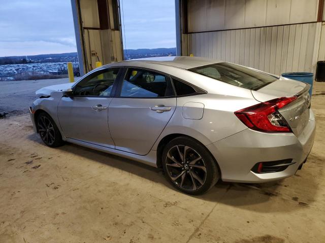 2HGFC2F85LH587100 - 2020 HONDA CIVIC SPORT 银色 照片 2