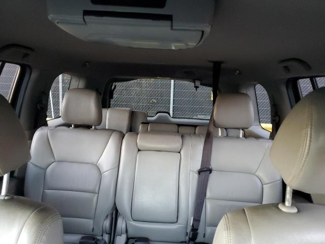 5FNYF3H42DB039352 - 2013 HONDA PILOT EX BLUE photo 10