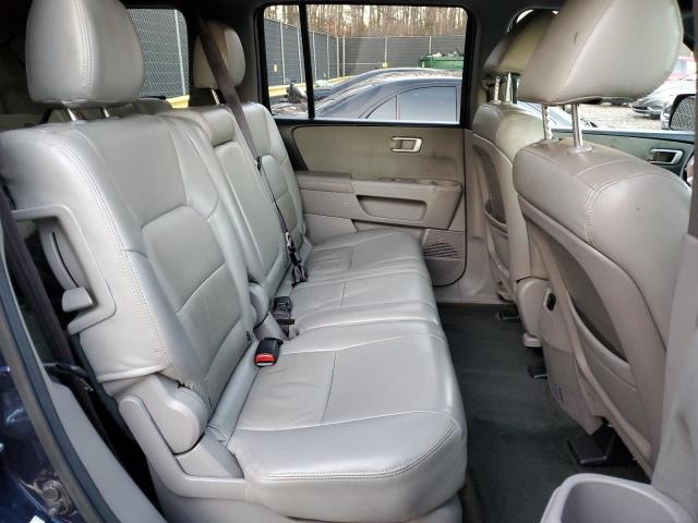 5FNYF3H42DB039352 - 2013 HONDA PILOT EX BLUE photo 11