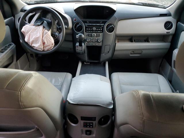 5FNYF3H42DB039352 - 2013 HONDA PILOT EX BLUE photo 8