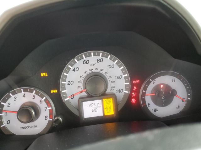 5FNYF3H42DB039352 - 2013 HONDA PILOT EX BLUE photo 9