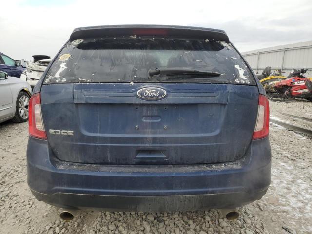 2FMDK3GC3CBA55781 - 2012 FORD EDGE SE BLUE photo 6