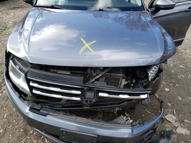 3VV2B7AX5LM038849 - 2020 VOLKSWAGEN TIGUAN SE GRAY photo 12