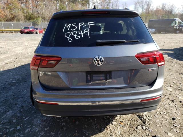 3VV2B7AX5LM038849 - 2020 VOLKSWAGEN TIGUAN SE GRAY photo 6