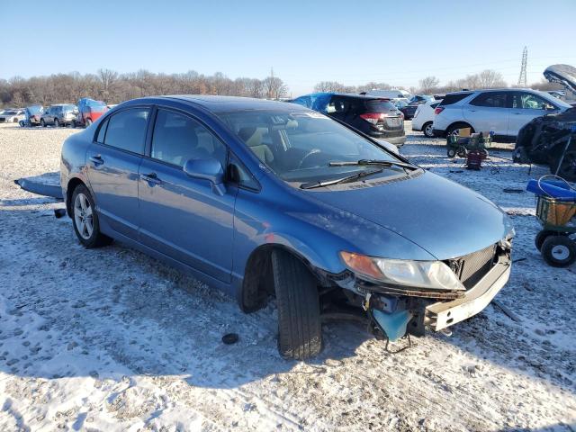 1HGFA16807L022892 - 2007 HONDA CIVIC EX BLUE photo 4