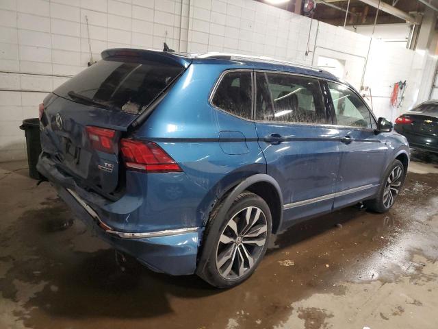 3VV4B7AX2JM170697 - 2018 VOLKSWAGEN TIGUAN SEL PREMIUM BLUE photo 3