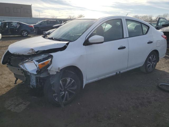 3N1CN7AP7JL859497 - 2018 NISSAN VERSA S WHITE photo 1