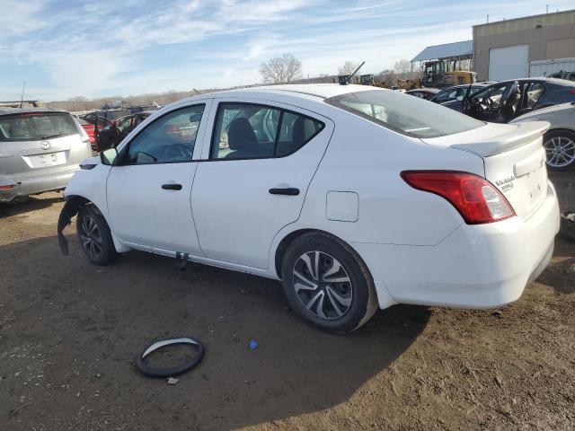 3N1CN7AP7JL859497 - 2018 NISSAN VERSA S WHITE photo 2