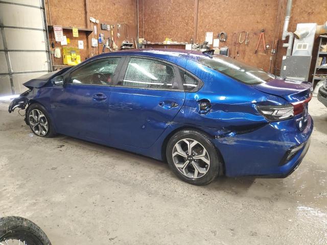 3KPF24AD6LE251873 - 2020 KIA FORTE FE BLUE photo 2