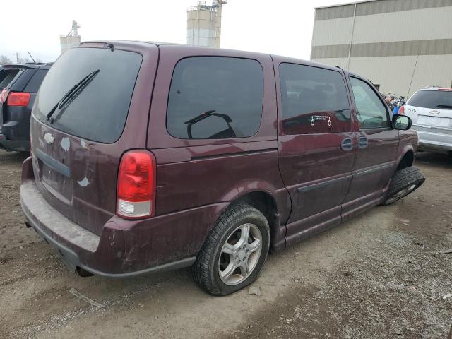 1GNDV23158D123338 - 2008 CHEVROLET UPLANDER LS MAROON photo 3