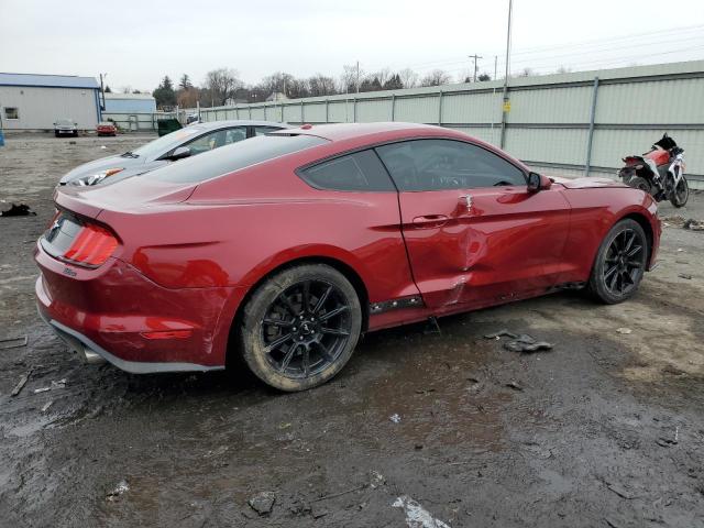 1FA6P8TH2J5127428 - 2018 FORD MUSTANG RED photo 3