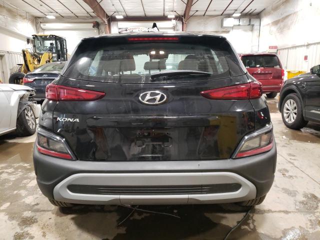 KM8K22AB7NU817878 - 2022 HYUNDAI KONA SEL BLACK photo 6