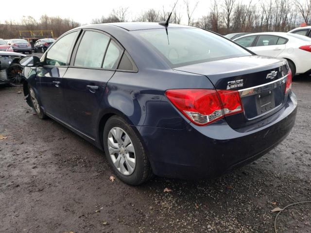 1G1PA5SH0E7469124 - 2014 CHEVROLET CRUZE LS BLUE photo 2