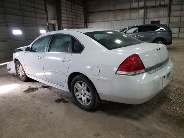 2G1WF5EK6B1167527 - 2011 CHEVROLET IMPALA LS WHITE photo 2