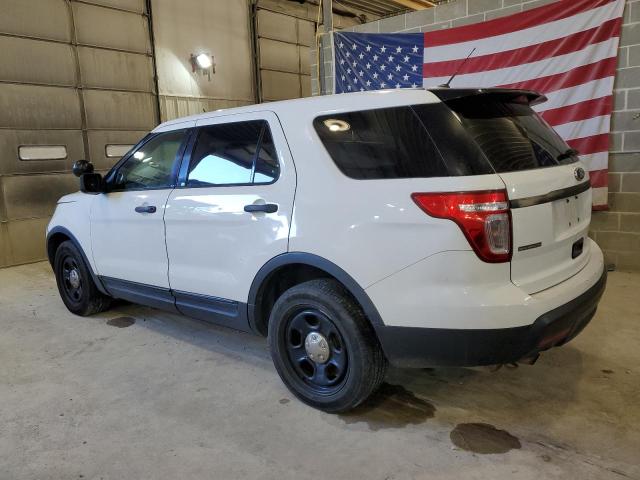 1FM5K8AR5EGB85667 - 2014 FORD EXPLORER POLICE INTERCEPTOR WHITE photo 2