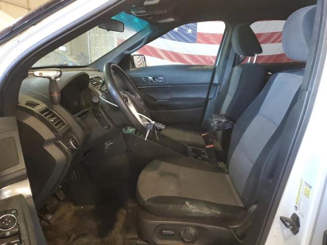 1FM5K8AR5EGB85667 - 2014 FORD EXPLORER POLICE INTERCEPTOR WHITE photo 7