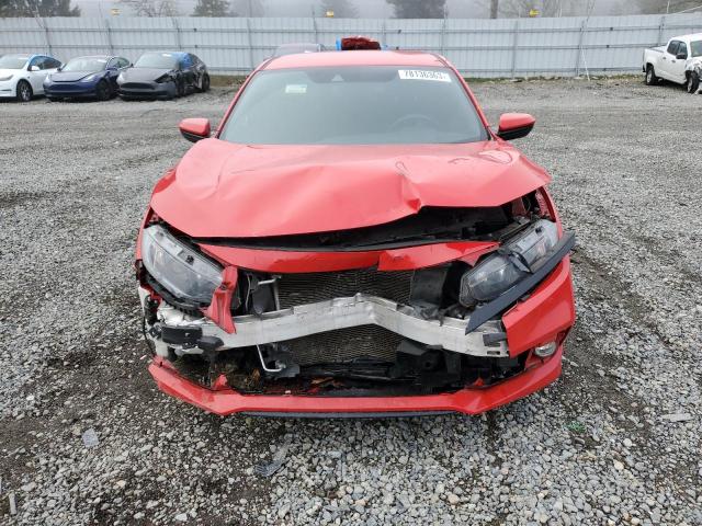 2HGFC2F82KH601968 - 2019 HONDA CIVIC SPORT RED photo 5