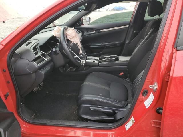 2HGFC2F82KH601968 - 2019 HONDA CIVIC SPORT RED photo 7