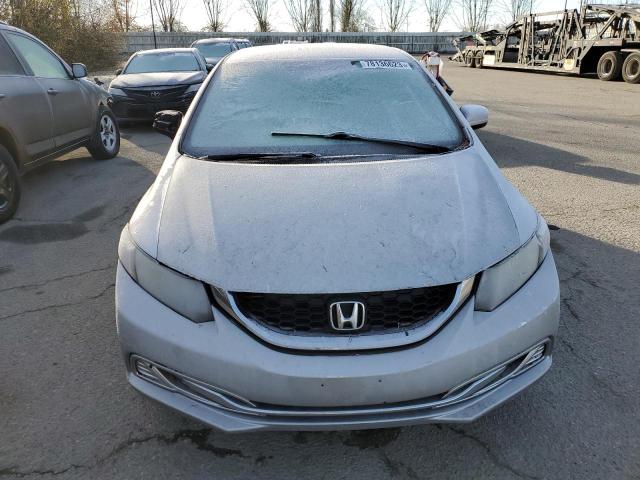 19XFB2F51EE239185 - 2014 HONDA CIVIC LX SILVER photo 5