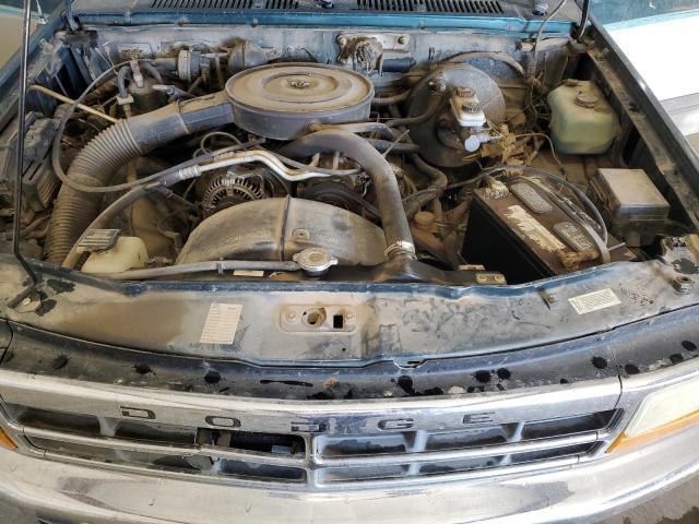 1B7GG23X3SS285542 - 1995 DODGE DAKOTA GREEN photo 11