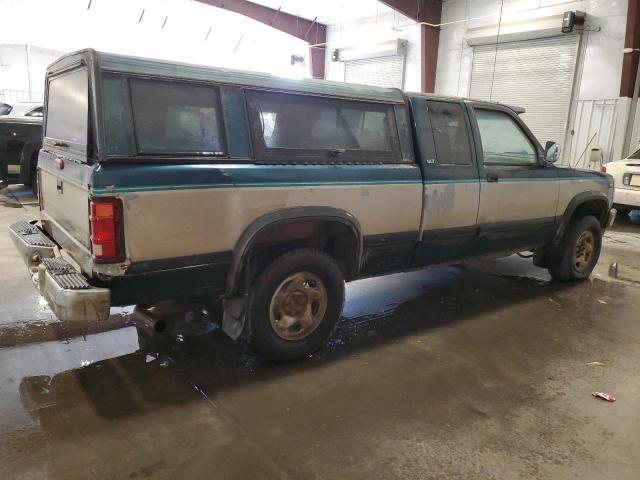 1B7GG23X3SS285542 - 1995 DODGE DAKOTA GREEN photo 3