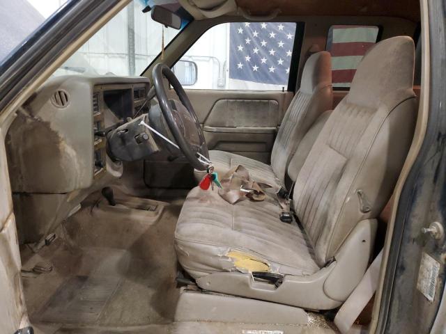 1B7GG23X3SS285542 - 1995 DODGE DAKOTA GREEN photo 7