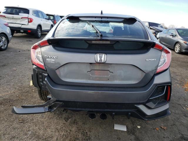 SHHFK7H41MU416990 - 2021 HONDA CIVIC SPORT 灰色 照片 6
